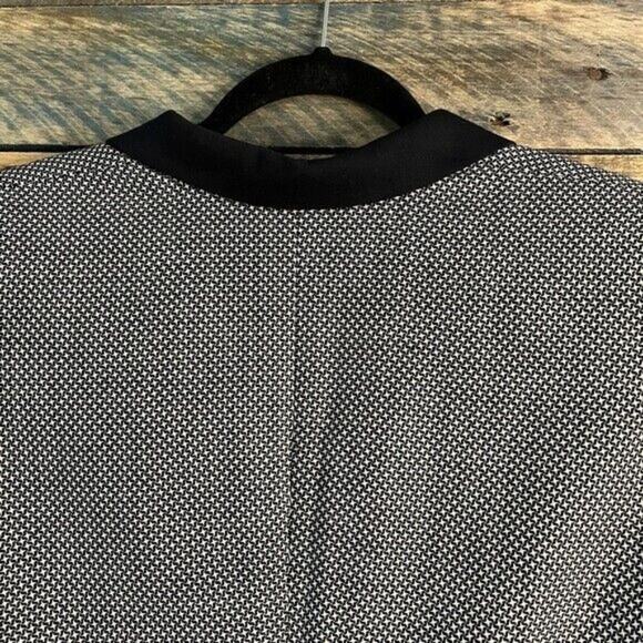 Escada Exclusive For Neiman Marcus Black And White Blazer Size 40 - Picture 10 of 13